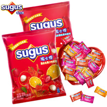 Sugus瑞士糖儿童小零食糖果结婚婚庆喜糖混合软糖500g袋装糖批发