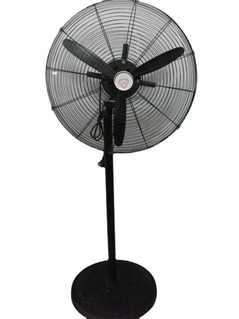 批发供应750mm  全铜线电机铝质牛角叶大功率落地式工业电风扇