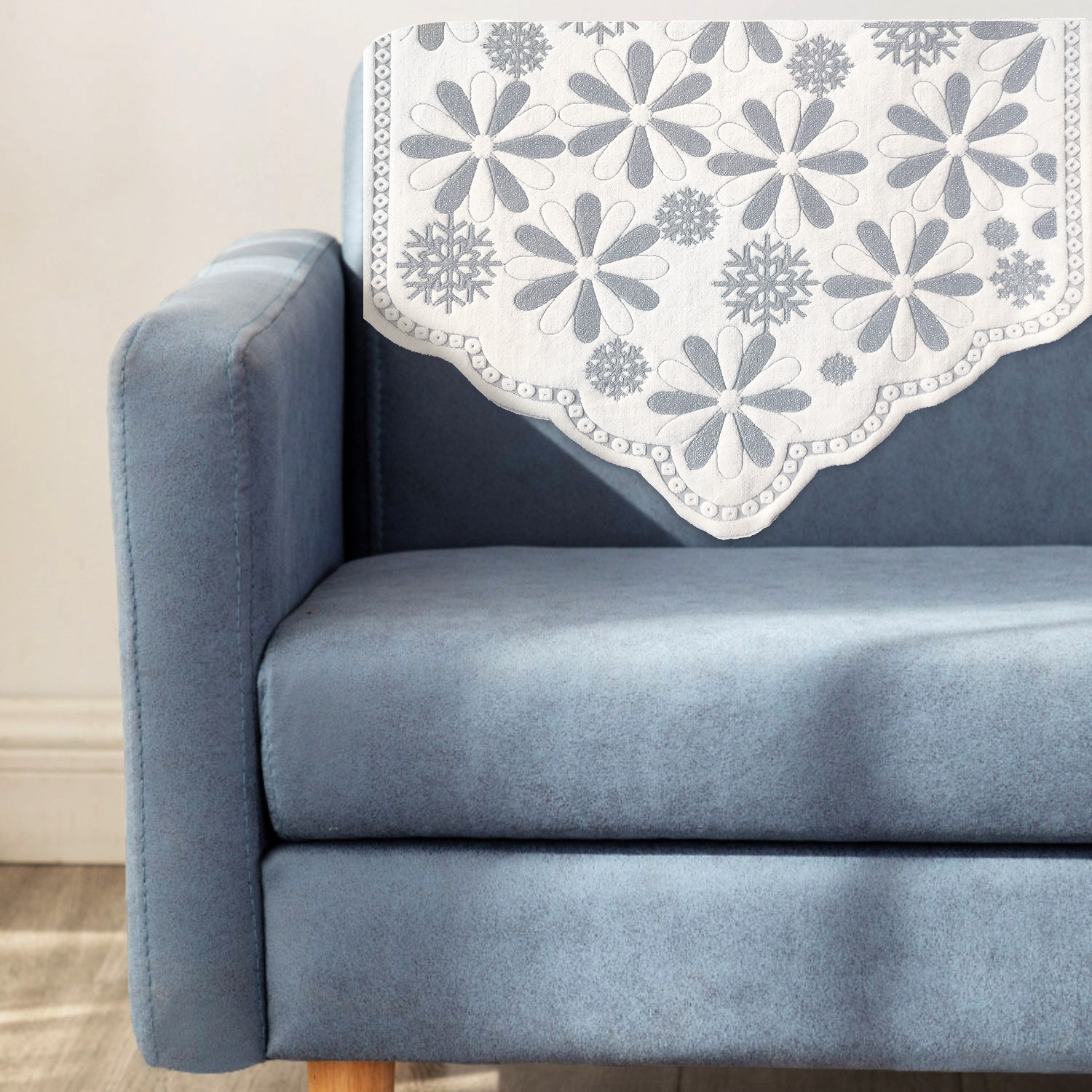 沙发靠背巾扶手巾田园布艺中式欧式刺绣绣花沙发套防尘盖布盖巾罩横抱