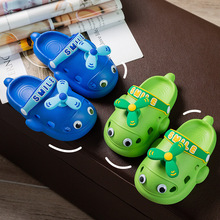 厂家直销夏男女童洞洞鞋小飞机防滑包头花园鞋婴幼儿童宝宝凉鞋