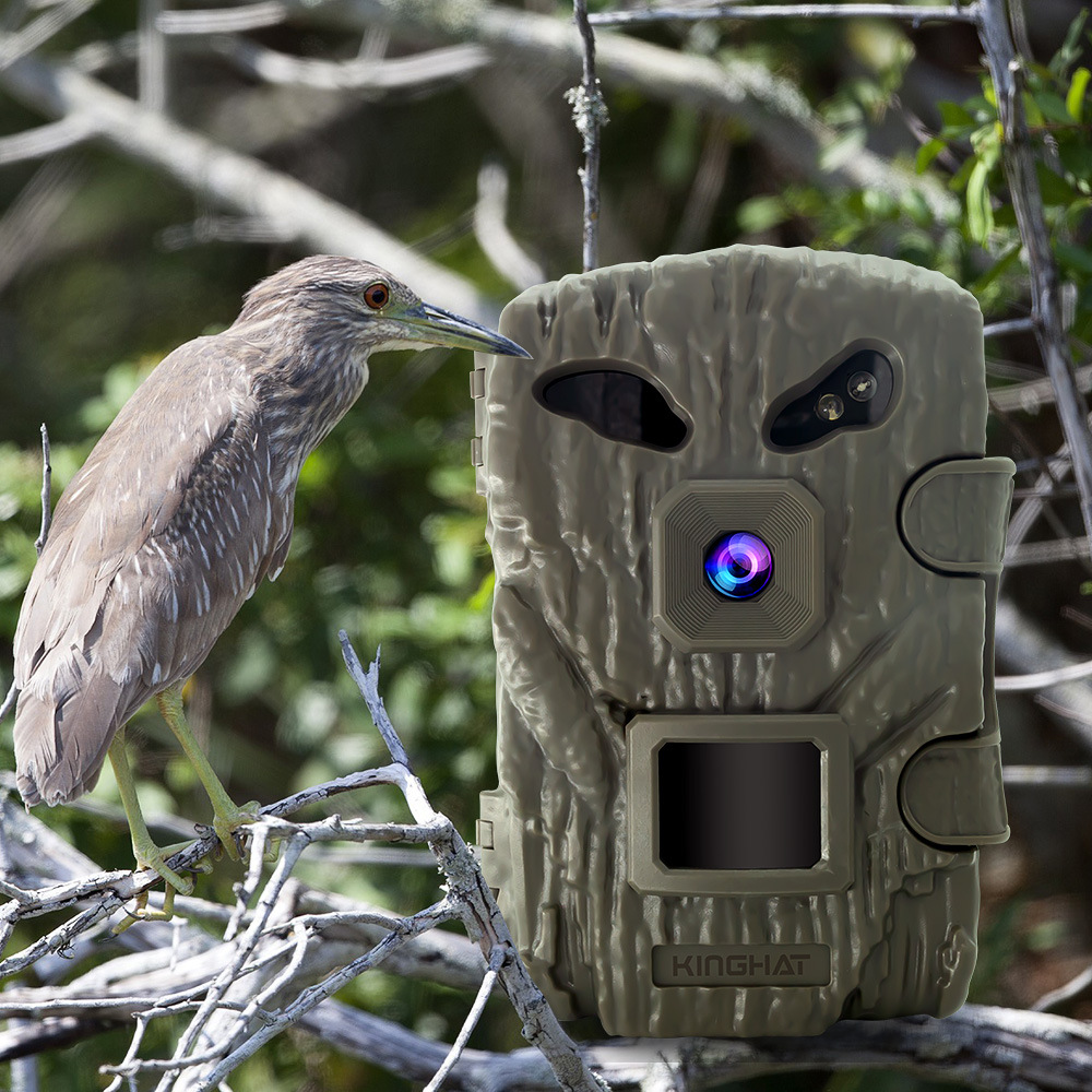 4k防水野外摄像机 红外线热感应触发户外高清相机 户外侦测夜视