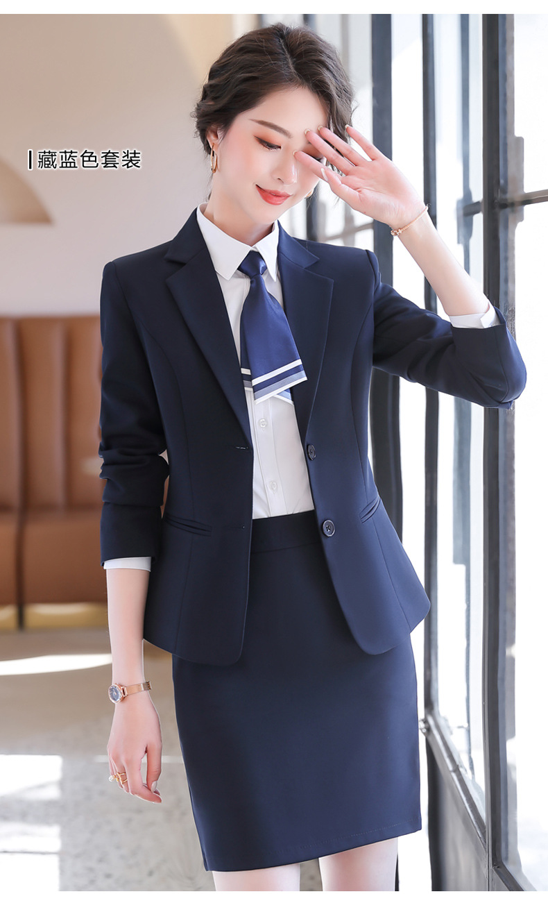 西装套装女薄款春秋时尚气质女神范职业装面试正装老师工作服夏季