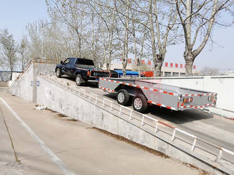 可上牌汽车后挂式拖车拖斗可改装房车物流载货运输平板救援拖挂车