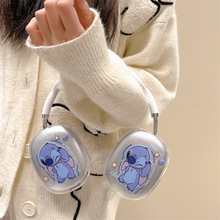 日韩卡通适用airpods max保护套苹果头戴式耳帽耳罩耳机壳
