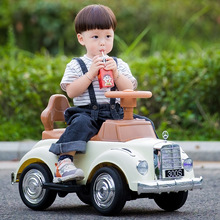 儿童电动车汽车宝宝玩具可坐人充电 电瓶四轮滑行车1 2岁摩托车