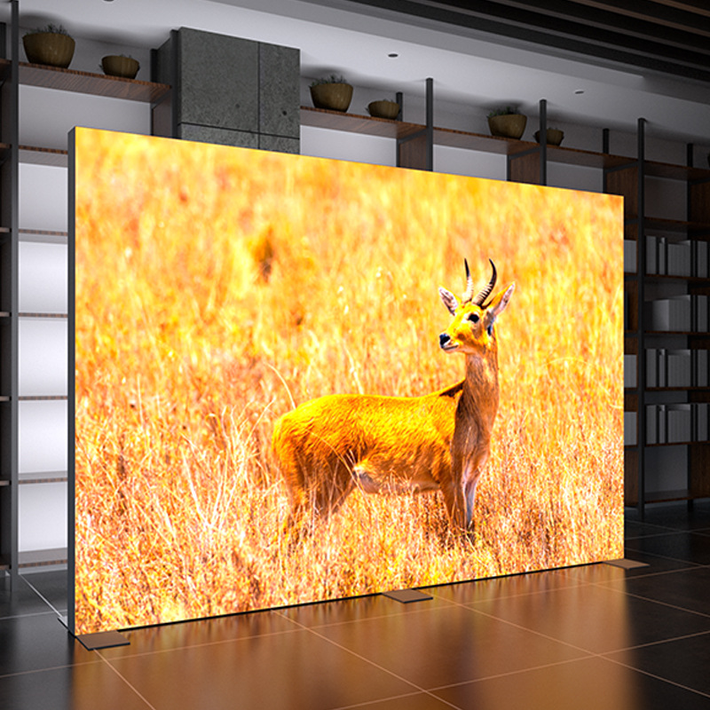 双面落地式卡布灯箱商场手机店展会卖场宣传大型led软膜灯箱