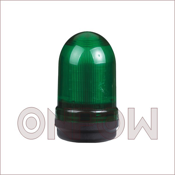 onpow中国红波按钮 hbjd-90d 单灯警示灯 常亮型 带led灯