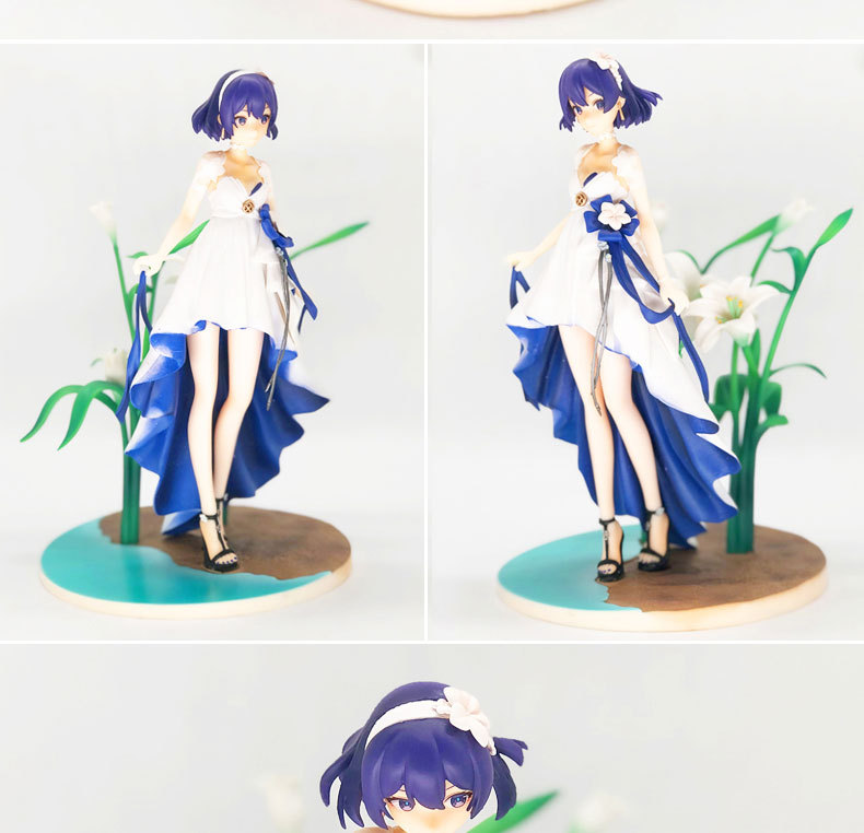 崩坏三3 手办 希儿芙乐艾 希尔秋霜百合ver 1/8 盒装美少女模型