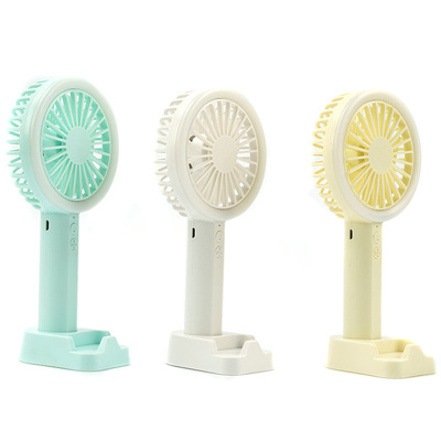 手持风扇usb手持带灯风扇