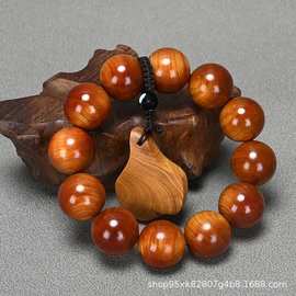 太行崖柏手串真品天然陈化高油木质盘玩手串文玩手链男女厂家直销
