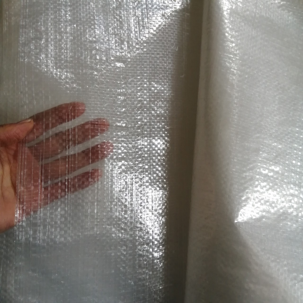 定做高透明pe编织布养殖畜牧保温布农场大棚布