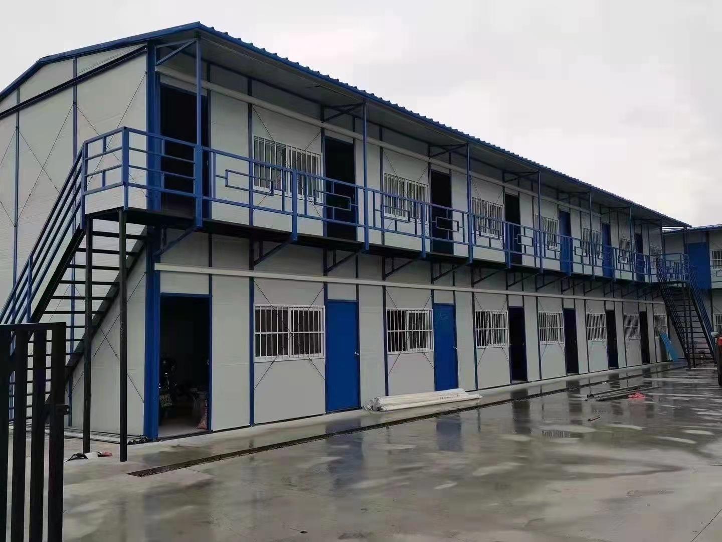 迷彩活动板房木纹 集装箱移动板房 白色住人集装箱式活动房