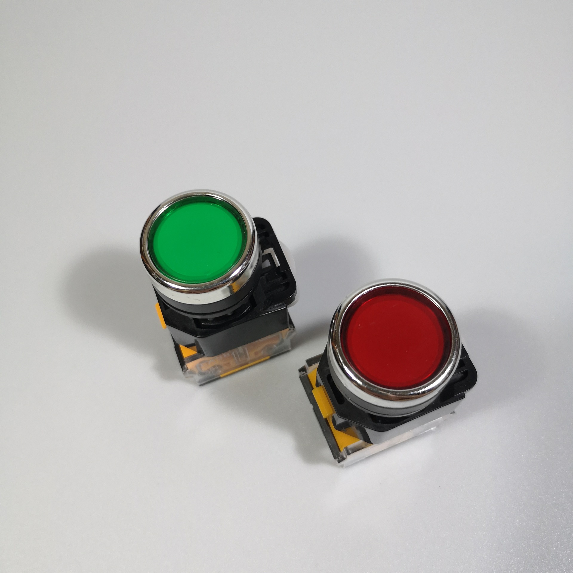 la38-11按钮开关la38-11zs红绿按钮11x/2急停按钮二三档旋钮开关