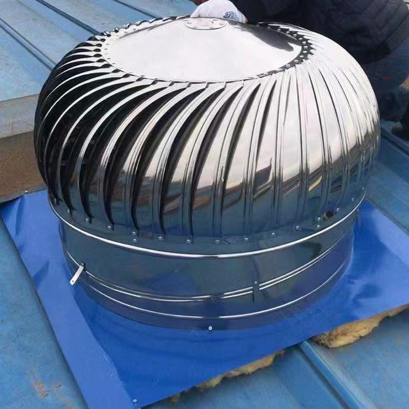 304不锈钢无动力风球厂房风帽屋顶通风排烟器换气球自动排风机