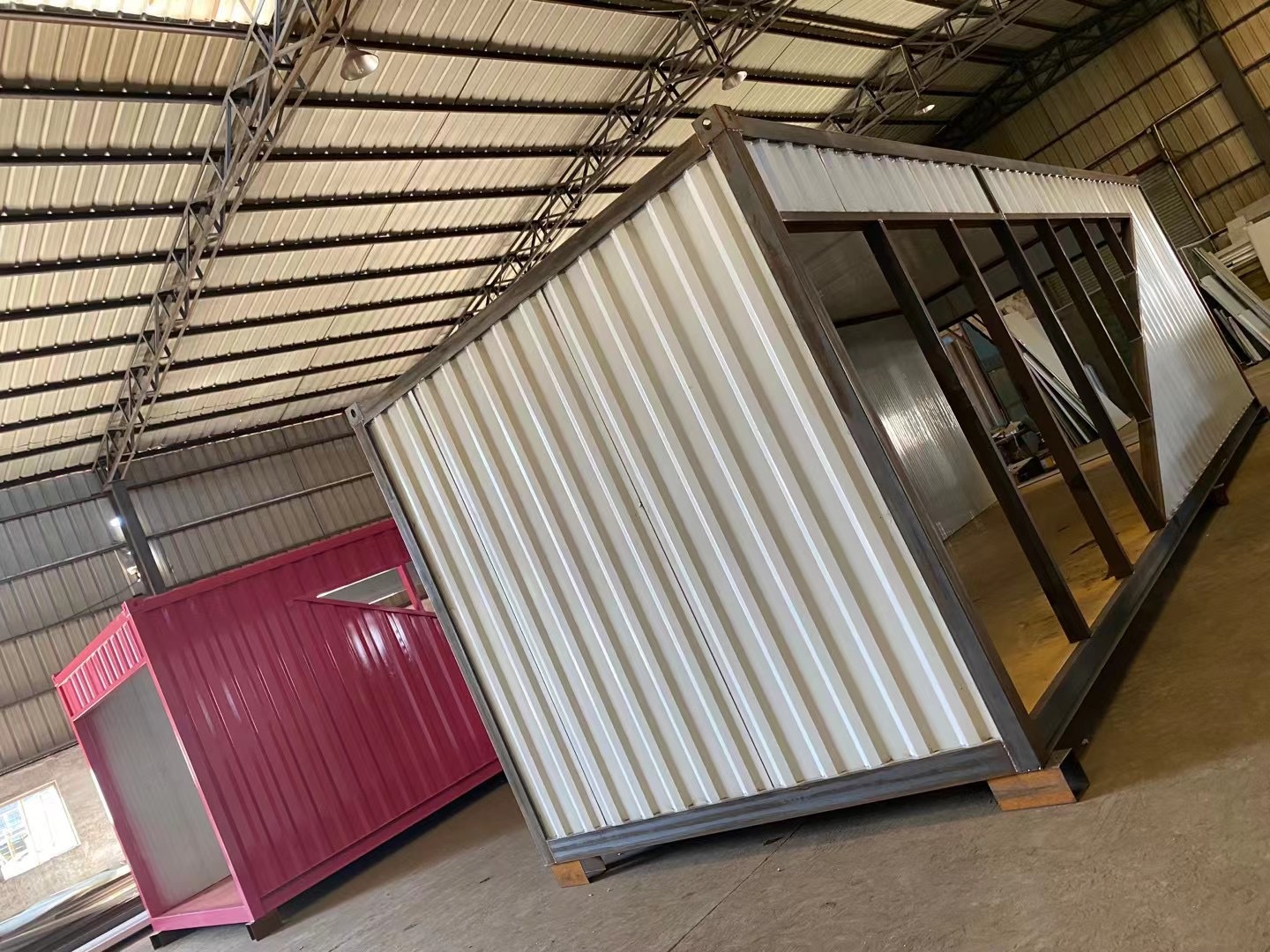 集装箱移动房折叠式活动板房拼装住人房屋工地简易防火组装不锈钢06