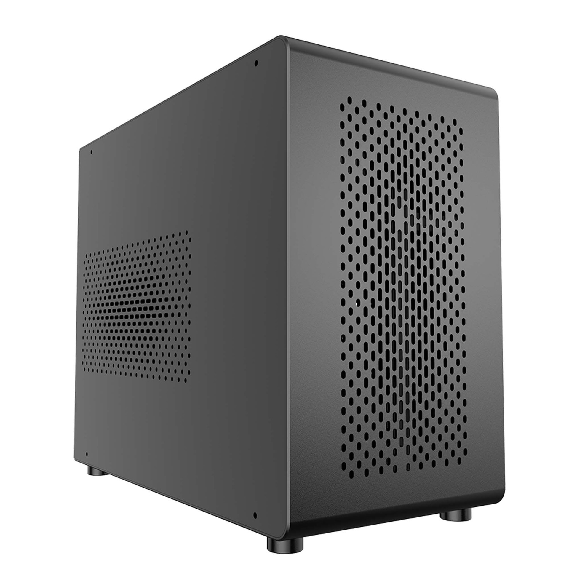 全铝机箱miniitx 风冷电脑主机箱usb3.0 type c 工厂直销