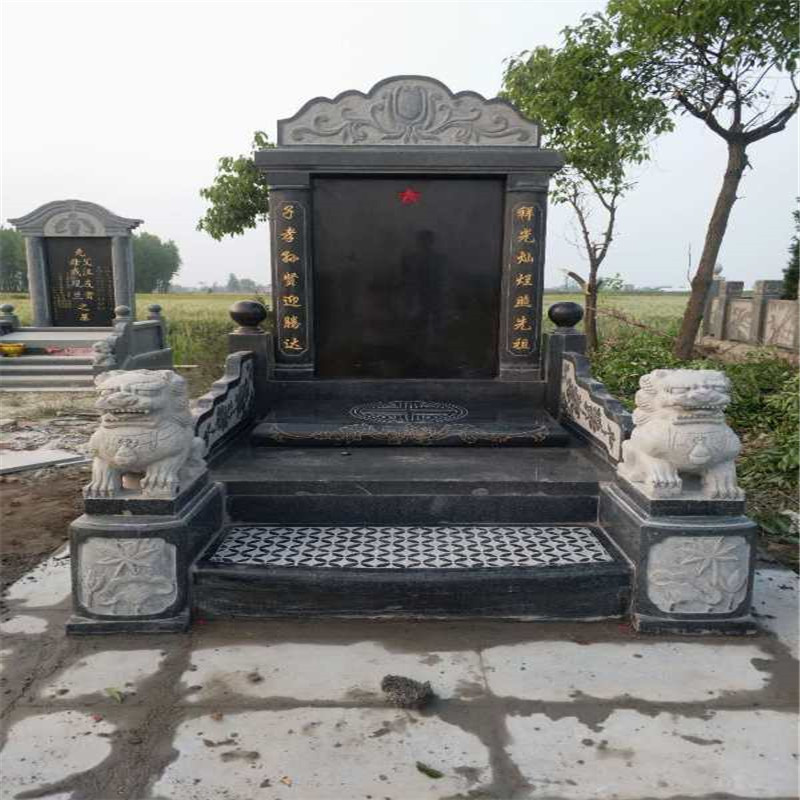 厂家批发石雕墓碑 烈士陵园墓碑 农村土葬墓碑 公墓套碑 龟驼碑
