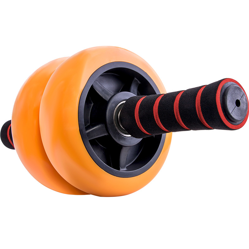 腹肌轮轴承健腹轮男士家用健身器材女瘦肚子健身轮滚轮初学者双轮