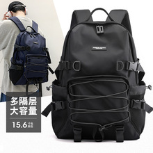 新款韩版潮流双肩包时尚个性旅行背包大容量学生书包户外防盗背包