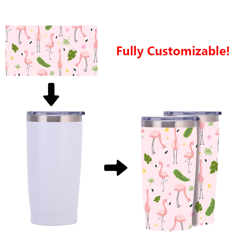 Custom Coffee Cup Double-Layer 304 Stainless Steel Vacuum Cup for Personal Use in Summer Gift Cup Cold-Keeping Cup