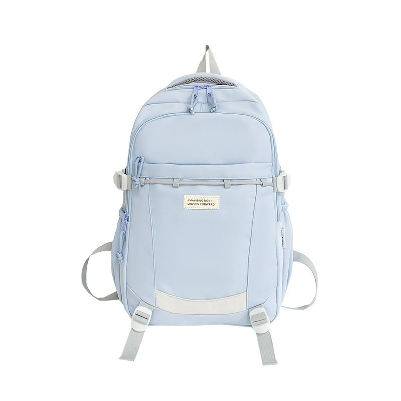 Schoolbag Male College Student Simple Japanese Ins High School Junior High School Student Sports Backpack Middle School Student Computer Backpack Female