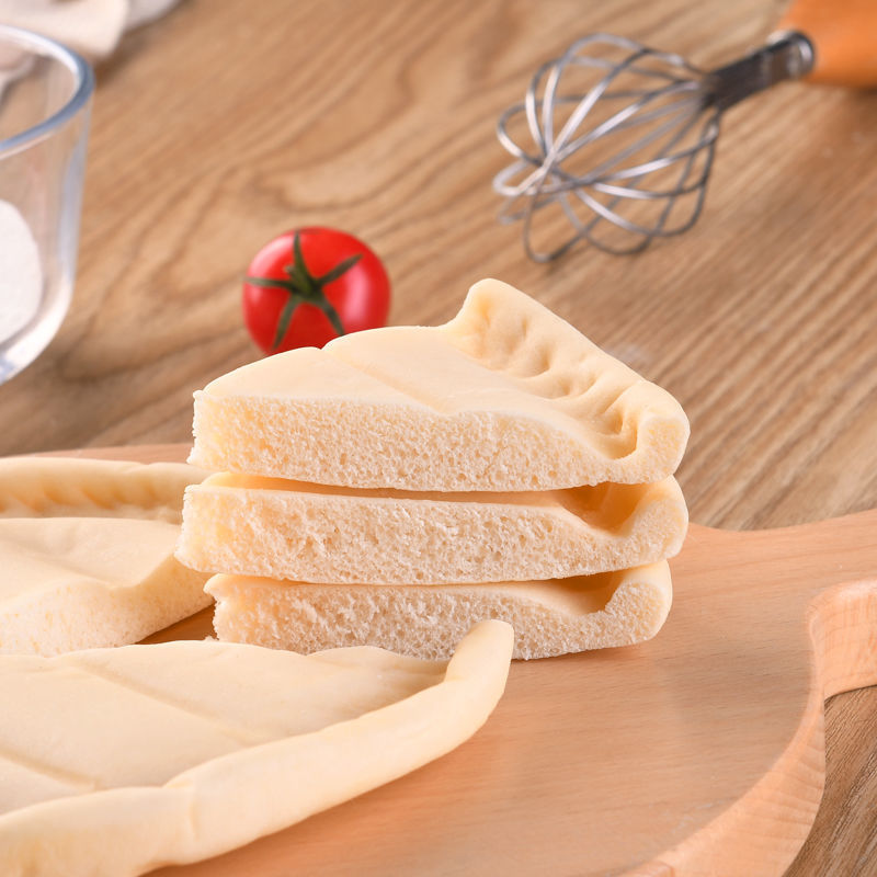披萨饼胚底半成品食品早餐寸寸芝士拉丝套餐手工压边饼皮批发