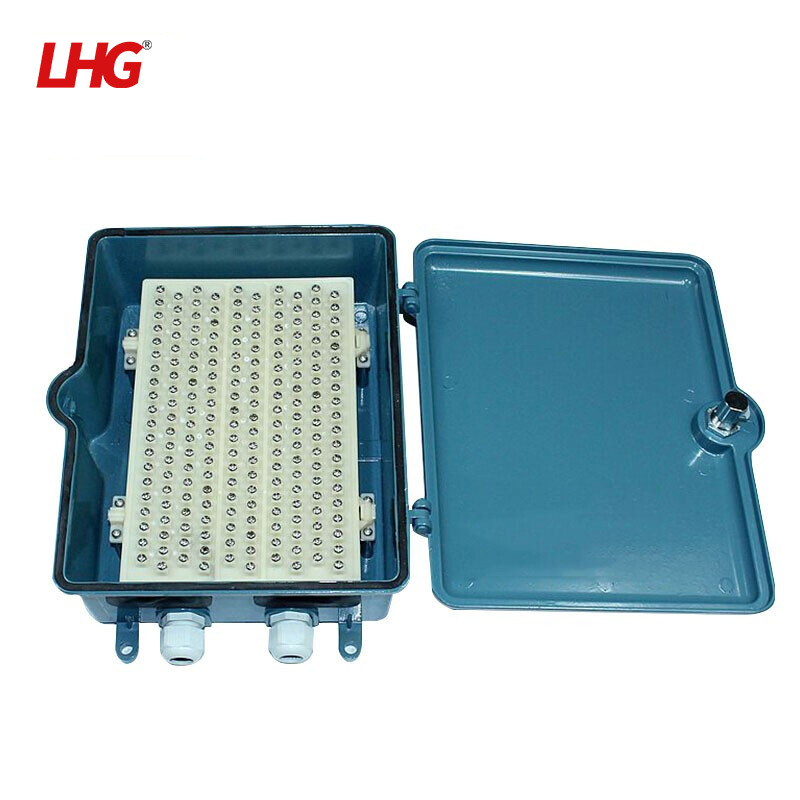 lhg电话分线盒室外大对数电缆100对电话接线箱电话语音防水接线盒