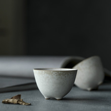 晴先生颂器作藏金马蹄主人杯品茗杯功夫茶具茶盏创意茶杯中式陶瓷