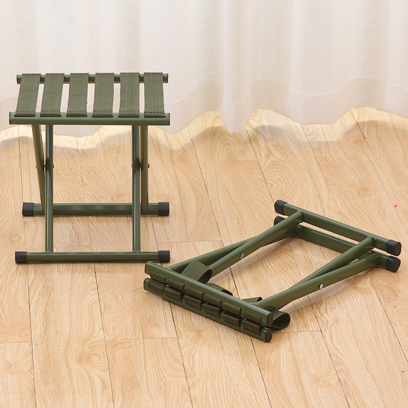 军工马扎 铁马扎 马扎凳户外军训马扎钓鱼凳 钓鱼椅火车小马扎