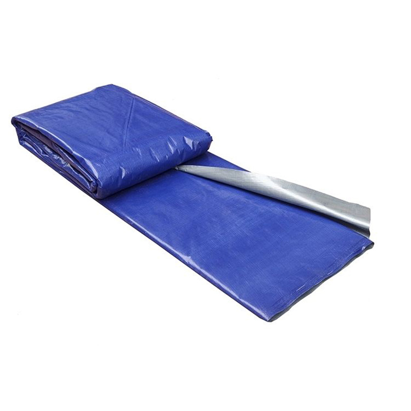 加厚蓝银布 帐篷布 遮阳布 防雨布工程膜 防水pe塑料布