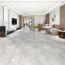 X90U广东佛山瓷砖600x600客厅卧室地板砖大理石纹亮光抛釉砖60x60