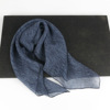[Micro-defects]dark blue Kerchief Silk scarf spring and autumn winter mulberry silk Real silk scarf