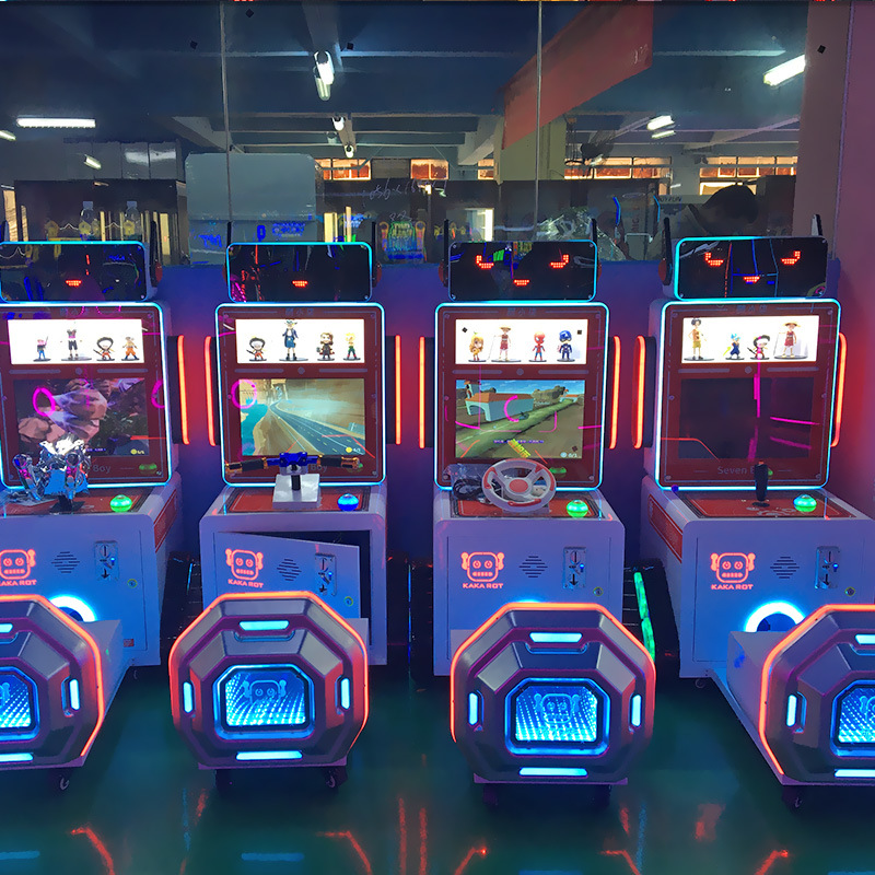 大型游戏厅投币速骑行动感枪机太空飞机急速摩托疯狂赛车电玩城