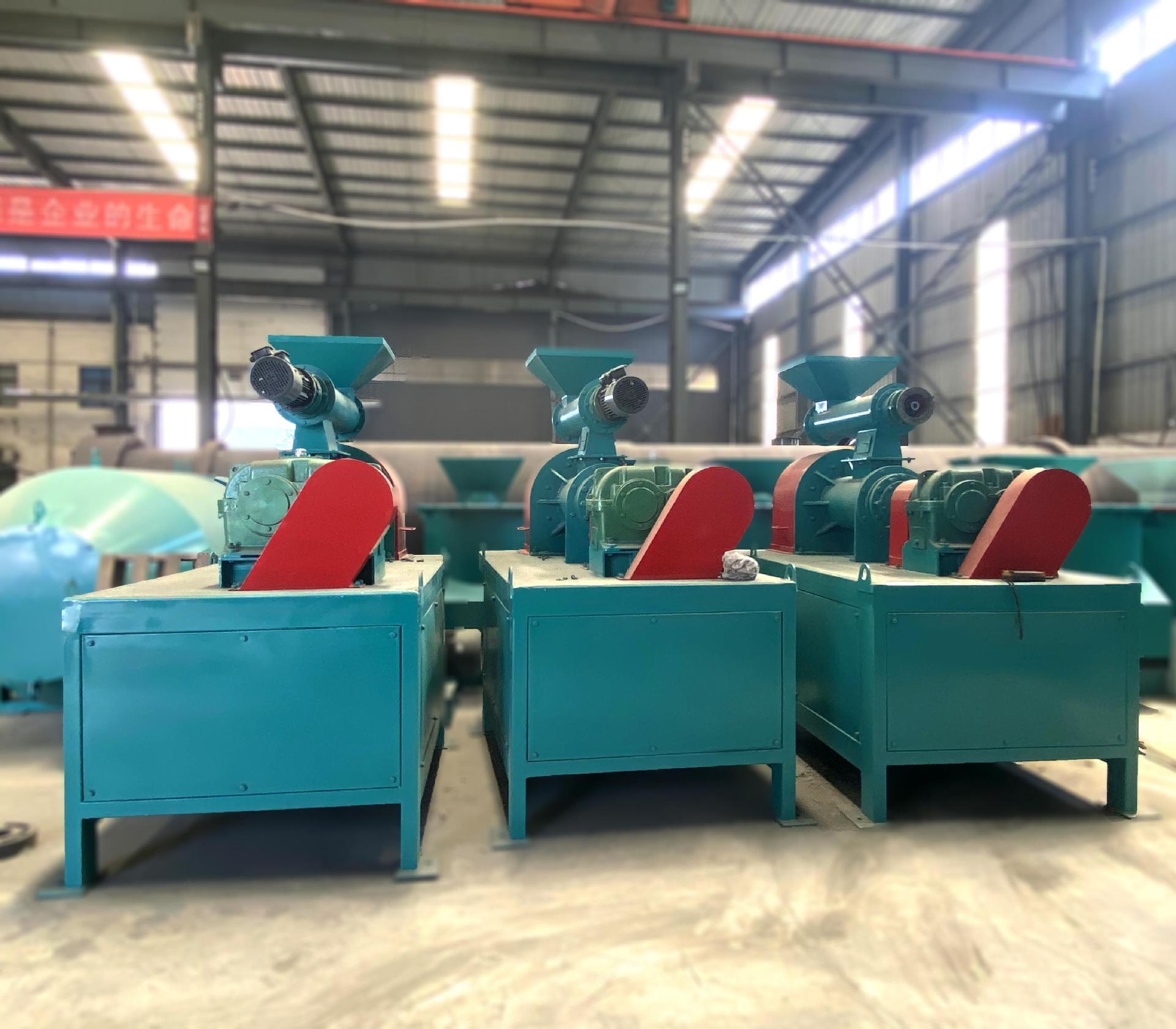 华强供应生物有机肥造粒机有机肥双模造粒机厂造粒生产线