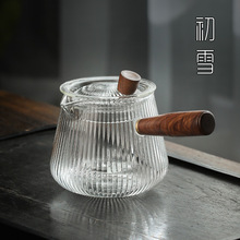 日式玻璃小茶壶侧把泡茶电陶炉专用煮茶器套装耐高温家用功夫茶具