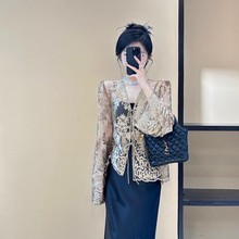 新中式时尚复古洋气小众设计感防晒衬衫夏季新款超仙显瘦百搭上衣