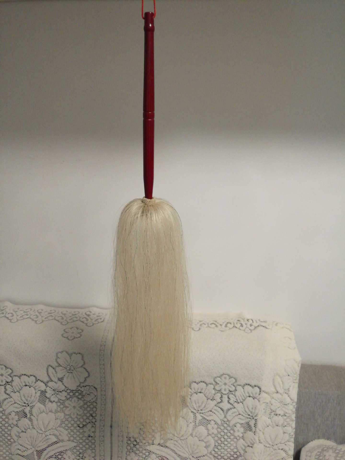 包邮真马尾防叮咬驱蚊蝇扭大秧歌扶沉浮沉甩子拂尘佛尘浮尘