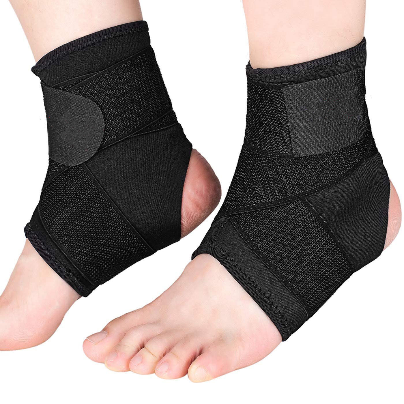 跨境运动护具护踝防扭伤崴脚踝保护套护脚踝护具加压绑带透气篮球