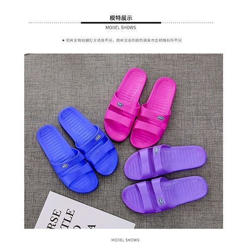 Summer Candy Color SGS Spot Indoor Super Cute Parent-Child Injection Moulded Shoes Blue Toe Ring Slippers Wear-Resistant Sandals