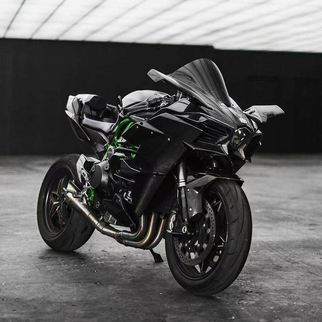 二手川崎小忍者400c国产h2摩托车整车地平线跑车双缸水冷重型机车