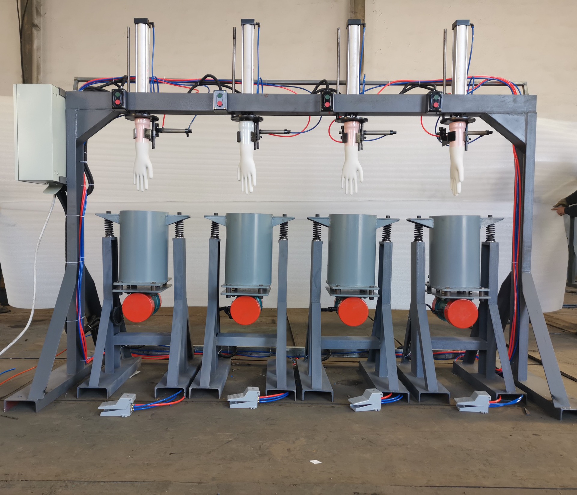 pvc丁腈陶瓷手模模具全自动抛光打磨机生产厂家