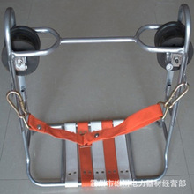 光缆光纤布线高空吊椅 施工挂线维修 钢绞线滑椅 带刹车滑椅