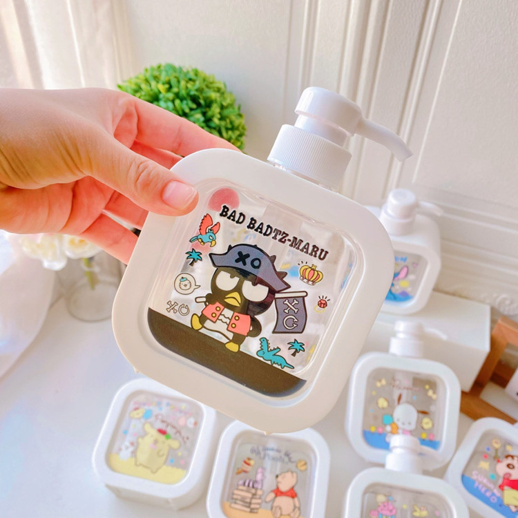 Cartoon Storage Bottle Clow M Press Shower Gel Shampoo Hand Sanitizer Small Bottle Portable Lotion Bottle