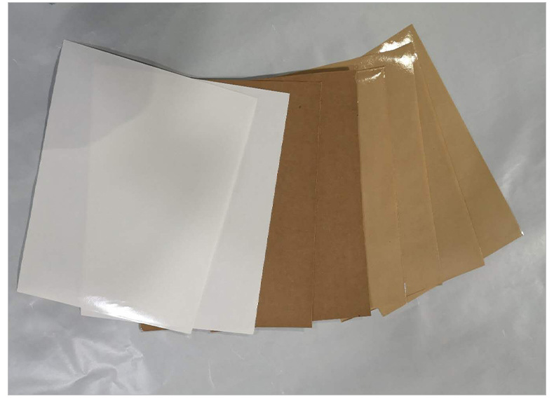 严选材质防潮防水包装纸 淋膜牛皮纸包装用纸pet复合牛皮纸定-制