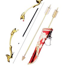 动漫合金王者弓箭三件套带箭筒伽罗太华祭礼弓阿莫斯之弓金属兵器