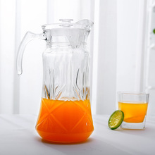 创意家用玻璃冷水壶饮料壶凉茶壶饮料壶果汁壶玻璃水壶