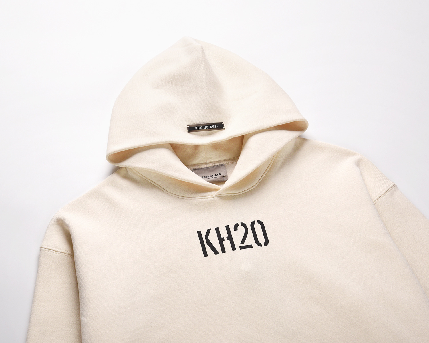 fog fear of god essentials复线限定相片高街男女连帽卫衣帽衫潮