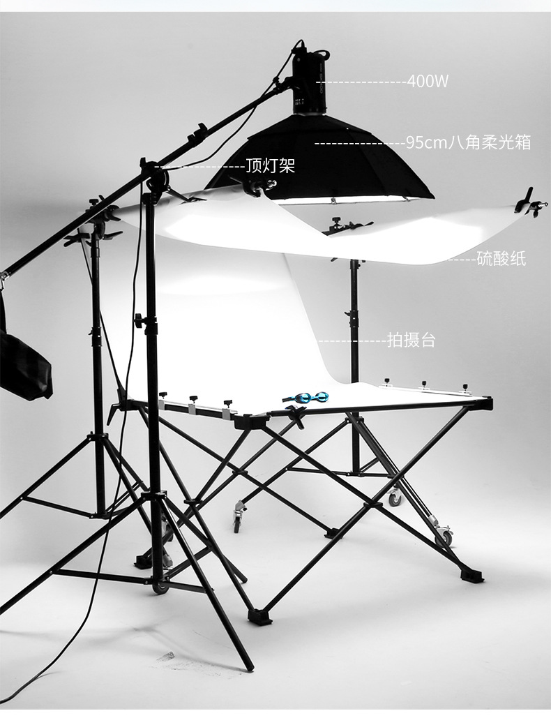 仙丽摄影硫酸纸柔光屏牛油纸防反光金属高光摄影灯拍照纸质柔光纸