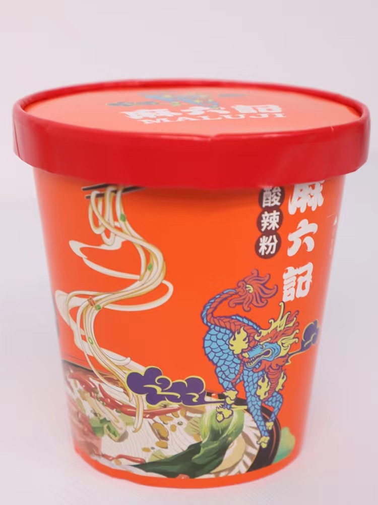 张兰麻六记酸辣粉桶装256g汪小菲麻六记速食粉丝整箱批发-阿里巴巴