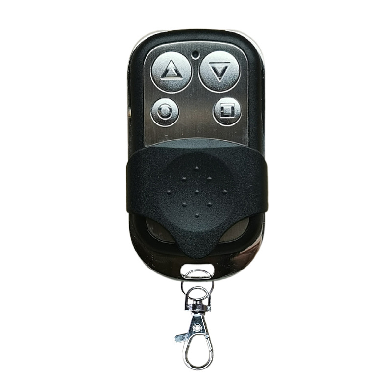 433mhz无线拷贝遥控器小金属四键车库门卷闸门道闸对拷遥控器